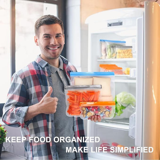 Food Storage Reusable Freezer Bags