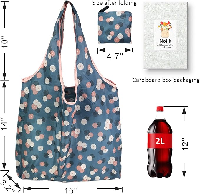 Reusable Grocery Bags – Washable & Durable