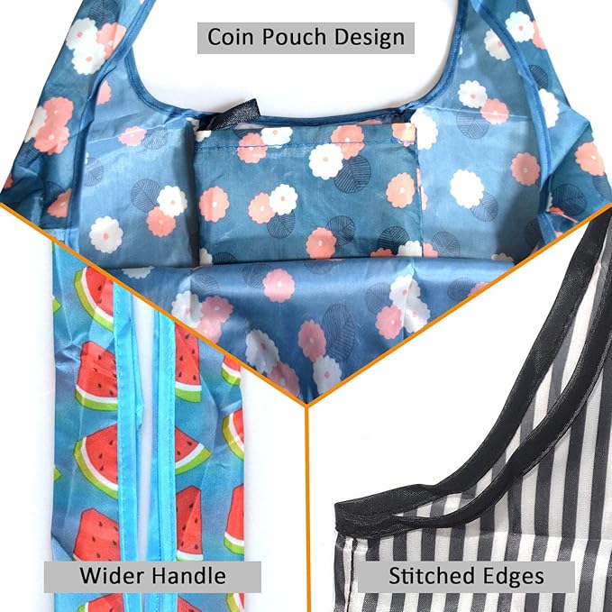 Reusable Grocery Bags – Washable & Durable