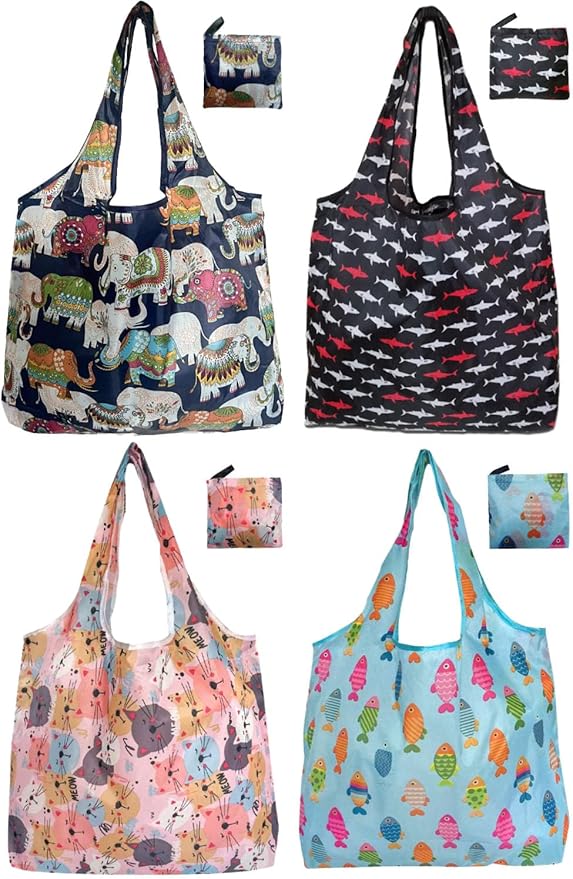 Reusable Grocery Bags – Washable & Durable