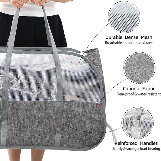 Collapsible Laundry Baskets – Easy Carry