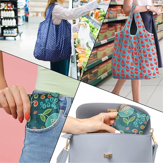 Reusable Grocery Bags – Washable & Durable